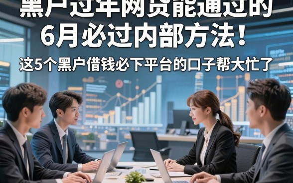 黑户过年网贷能通过的6月必过内部方法！这5个黑户借钱必下平台的口子帮大忙了