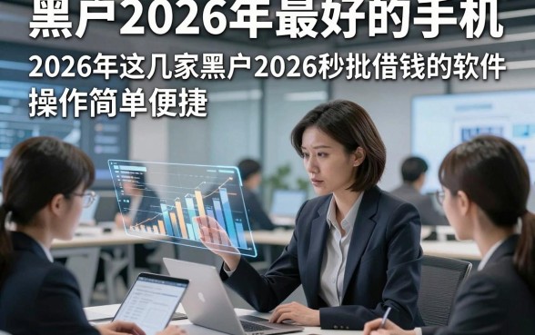 黑户2026年最好的手机，2026年这几家黑户2026秒批借钱的软件操作简单便捷