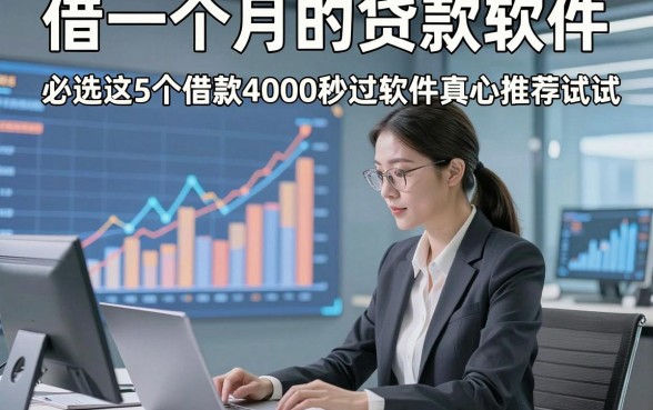 借一个月的贷款软件，必选这5个借款4000秒过软件真心推荐试试