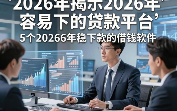 2026年揭示2026年容易下的贷款平台，为您诠释5个2026年稳下款的借钱软件