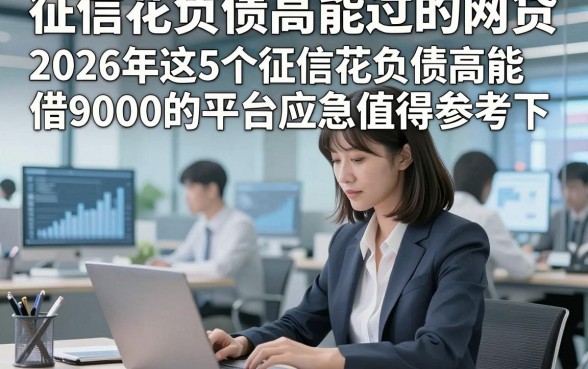 征信花负债高能过的网贷，2026年这5个征信花负债高能借9000的平台应急值得参考下