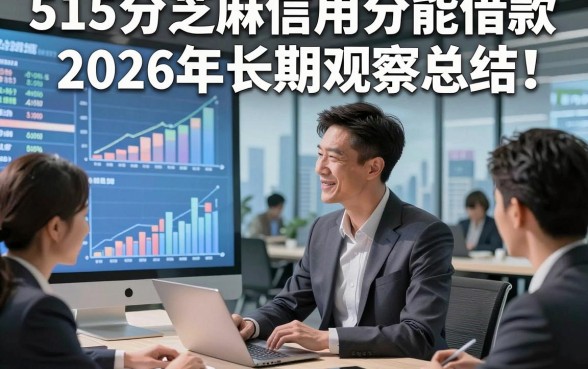 515分芝麻信用分能借款2026年长期观察总结！本文揭秘5个515分芝麻信用分贷款5000元秒批的口子