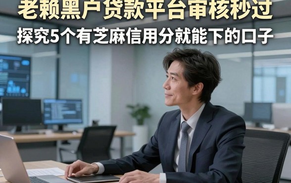 老赖黑户贷款平台审核秒过，探究5个有芝麻信用分就能下的口子