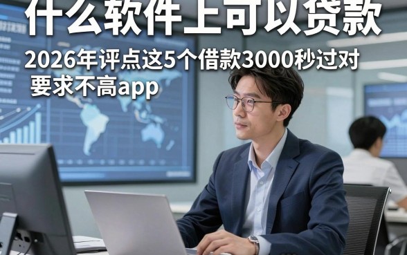 什么软件上可以贷款，2026年评点这5个借款3000秒过对要求不高app