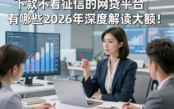 下款不看征信的网贷平台有哪些2026年深度解读大额！记录5个借款对征信要求不高稳下款的口子