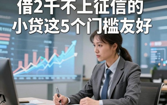 借2千不上征信的小贷这5个门槛友好，本文为您精心汇集！