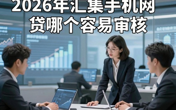 2026年汇集手机网贷哪个容易审核，围观这五个​微信公众号正规贷款口子
