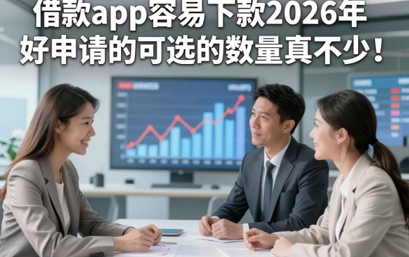 借款app容易下款2026年好申请的可选的数量真不少！，本篇隆重融合这五个借钱平台！