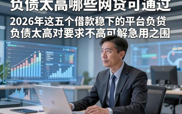 负债太高哪些网贷可通过，2026年这五个借款稳下的平台负债太高对要求不高可解急用之围