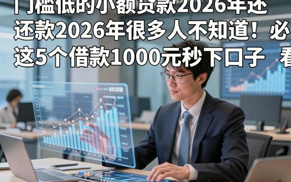 门槛低的小额贷款2026年还款2026年很多人不知道！必看​这5个借款1000元秒下口子