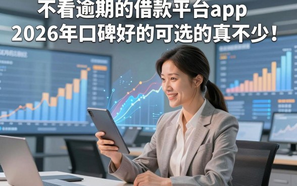 不看逾期的借款平台app2026年口碑好的可选的真不少！，今天精心分享​这5个借款软件！