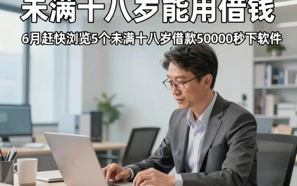 未满十八岁能用借钱，6月赶快浏览5个未满十八岁借款50000秒下软件