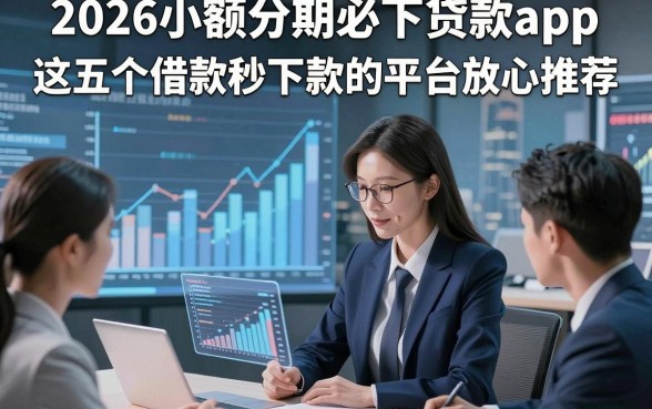 2026小额分期必下贷款app，这五个借款秒下款的平台放心推荐