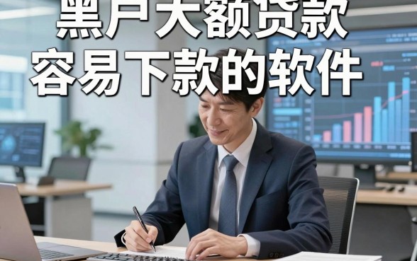 黑户大额贷款容易下款的软件，顺便分享5个黑户借款30000无视征信的软件