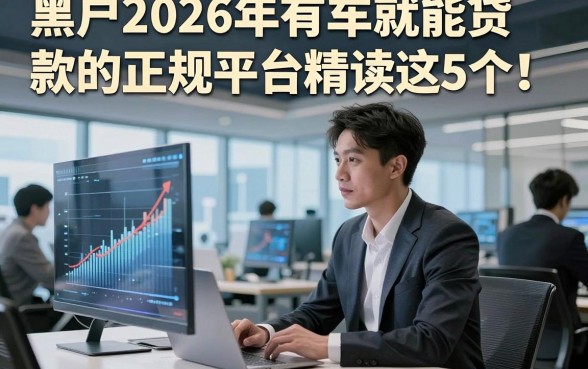 黑户2026年有车就能贷款的正规平台精读这5个！本篇全面为您介绍！