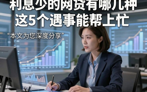 利息少的网贷有哪几种这5个遇事能帮上忙，本文为您深度分享！