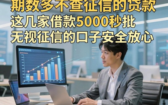 期数多不查征信的贷款，这几家借款5000秒批无视征信的口子安全放心