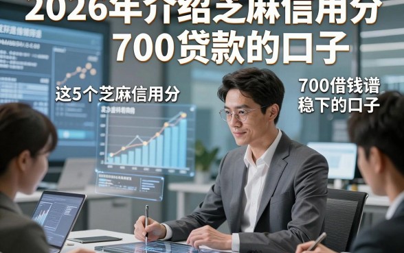 2026年介绍芝麻信用分700贷款的口子，这5个芝麻信用分700借钱稳下的口子真心靠谱