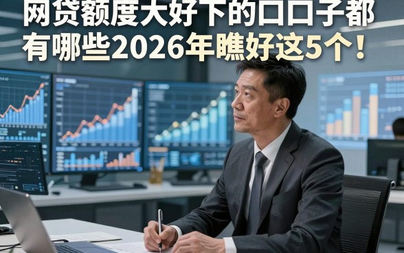 网贷额度大好下的口子都有哪些2026年瞧好这5个​！本篇为您全面力荐！