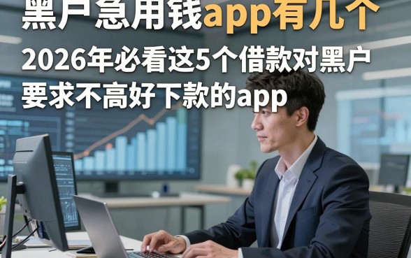 黑户急用钱app有几个，2026年必看这5个借款对黑户要求不高好下款的app