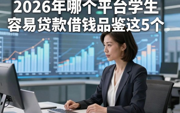 2026年哪个平台学生容易贷款借钱品鉴这5个，本文为您深入陈列！
