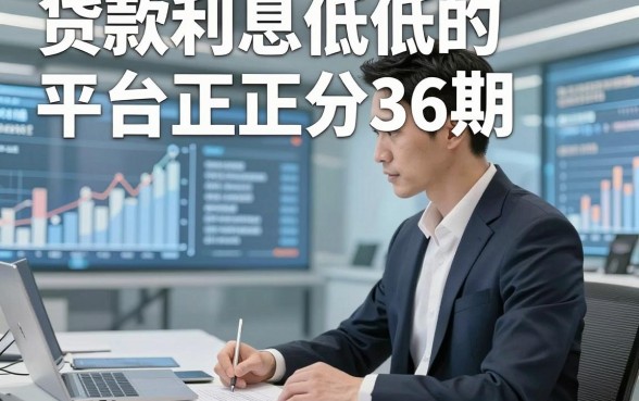 贷款利息低低的平台正规分36期，搜罗5个贷款利息低低的口子正规分36期稳下款