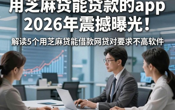 用芝麻贷能贷款的app2026年震撼曝光！解读5个用芝麻贷能借款网贷对要求不高软件