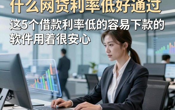 什么网贷利率低好通过，这5个借款利率低的容易下款的软件用着很安心
