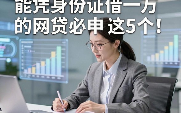 能凭身份证借一万的网贷必申​这5个！本篇为您详细规整！