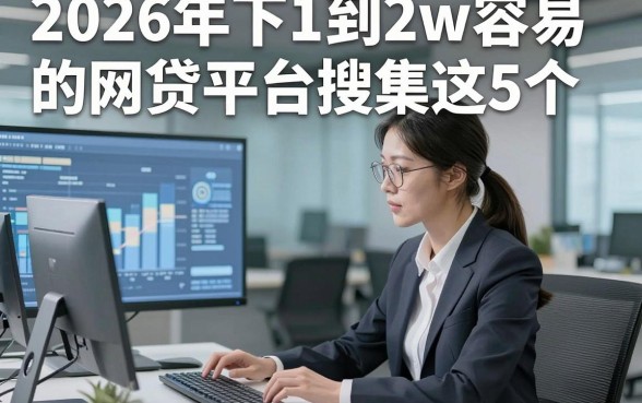 2026年下1到2w容易的网贷平台搜集这5个，本篇为您深入搜罗！
