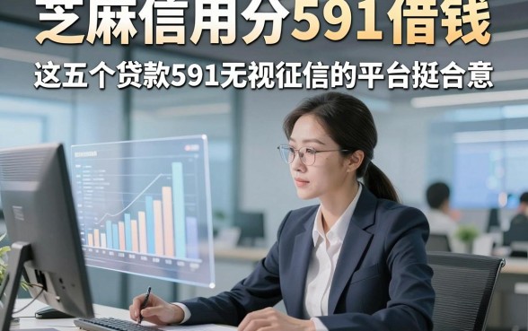 芝麻信用分591借钱，这五个贷款591无视征信的平台挺合意