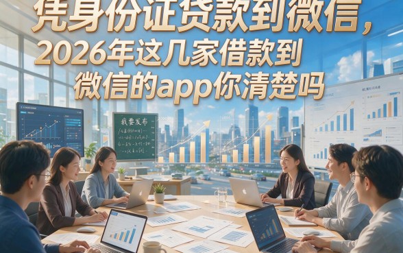 凭身份证贷款到微信，2026年这几家借款到微信的app你清楚吗