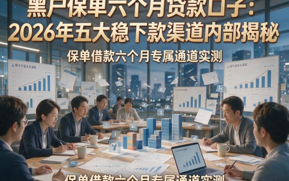 黑户保单六个月贷款口子：2026年五大稳下款渠道内部揭秘，保单借款六个月专属通道实测