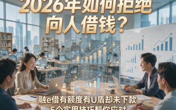 2026年如何拒绝向人借钱？融e借有额度有U盾却未下款，5个实用技巧帮你应对