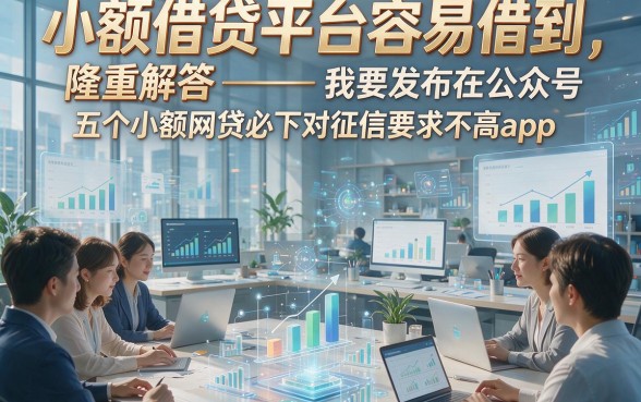 小额借贷平台容易借到，隆重解答五个小额网贷必下对征信要求不高app