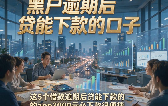 黑户逾期后贷能下款的口子，这5个借款逾期后贷能下款的app3000元必下款很便捷
