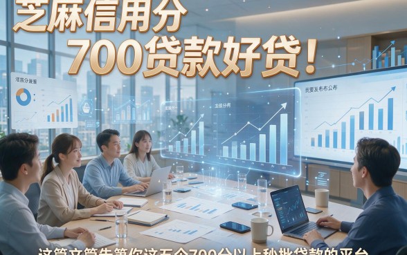 芝麻信用分700贷款好贷，这篇文章告诉你这五个700分以上秒批贷款的平台