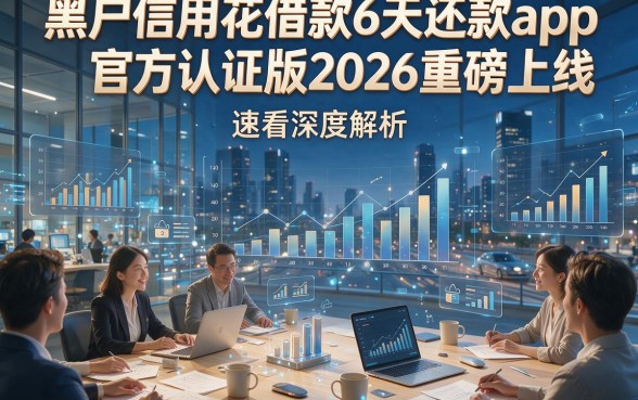 黑户信用花借款6天还款app官方认证版2026重磅上线，速看深度解析！