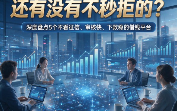 还有没有不秒拒的？深度盘点5个不看征信、审核快、下款稳的借钱平台