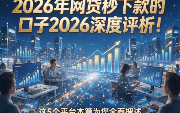 2026年网贷秒下款的口子2026深度评析！这5个平台本篇为您全面搜罗！