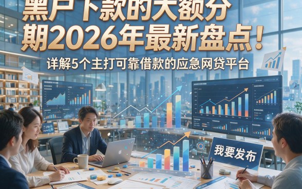 黑户下款的大额分期2026年最新盘点！详解5个主打可靠借款的应急网贷平台