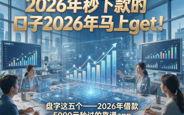 2026年秒下款的口子2026年马上get！盘点这五个2026年借款5000元秒过的靠谱app