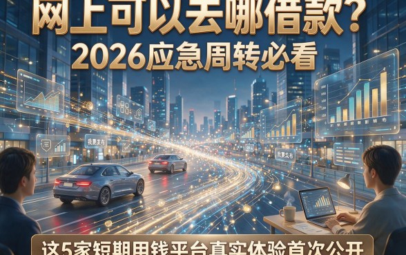 网上可以去哪借款？2026应急周转必看，这5家短期用钱平台真实体验首次公开