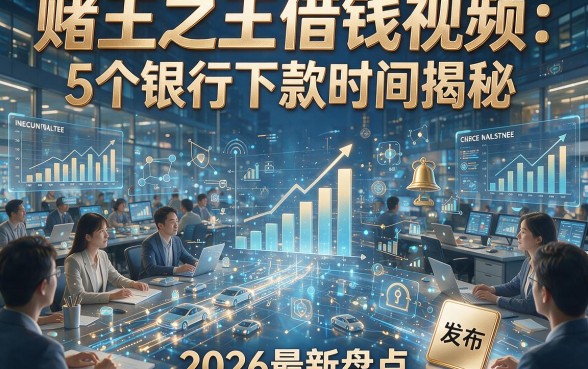 赌王之王借钱视频：5个银行下款时间揭秘，2026最新盘点