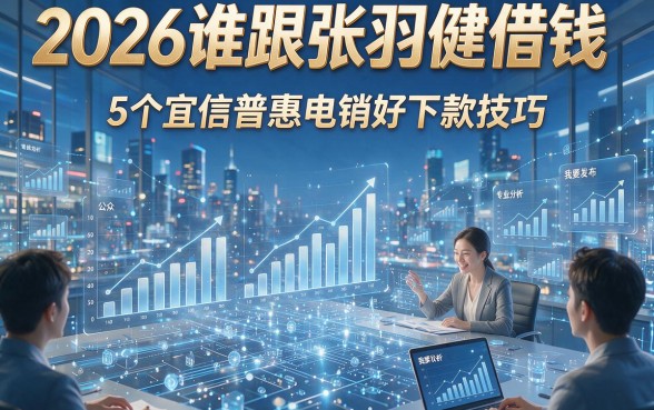 2026谁跟张卫健借钱，专业分析5个宜信普惠电销好下款技巧
