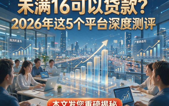 未满16可以贷款？2026年这5个平台深度测评，本文为您重磅揭秘！