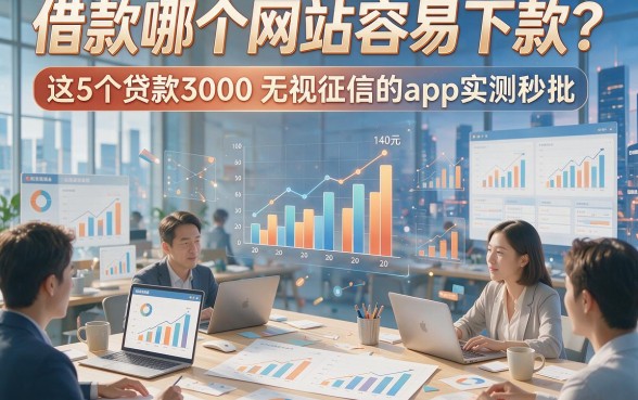 借款哪个网站容易下款？这5个贷款3000无视征信的app实测秒批！
