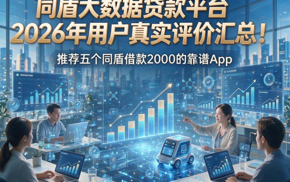 同盾大数据贷款平台2026年用户真实评价汇总！推荐五个同盾借款2000的靠谱App