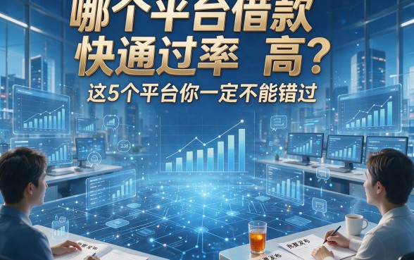 哪个平台借款快通过率高？这5个平台你一定不能错过！
