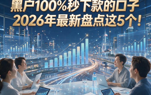 黑户100%秒下款的口子2026年最新盘点这5个！让我们一起看看权威解答！